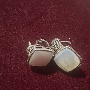 925 VTG Mother of Pearl Earrings